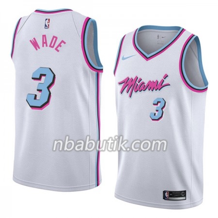NBA Mænd Trøje Miami Heat Dwyane Wade 3 Nike City Edition Swingman NBA Mænd Trøje Miami Heat Dwyane Wade 3 Nike City Edition Swingman